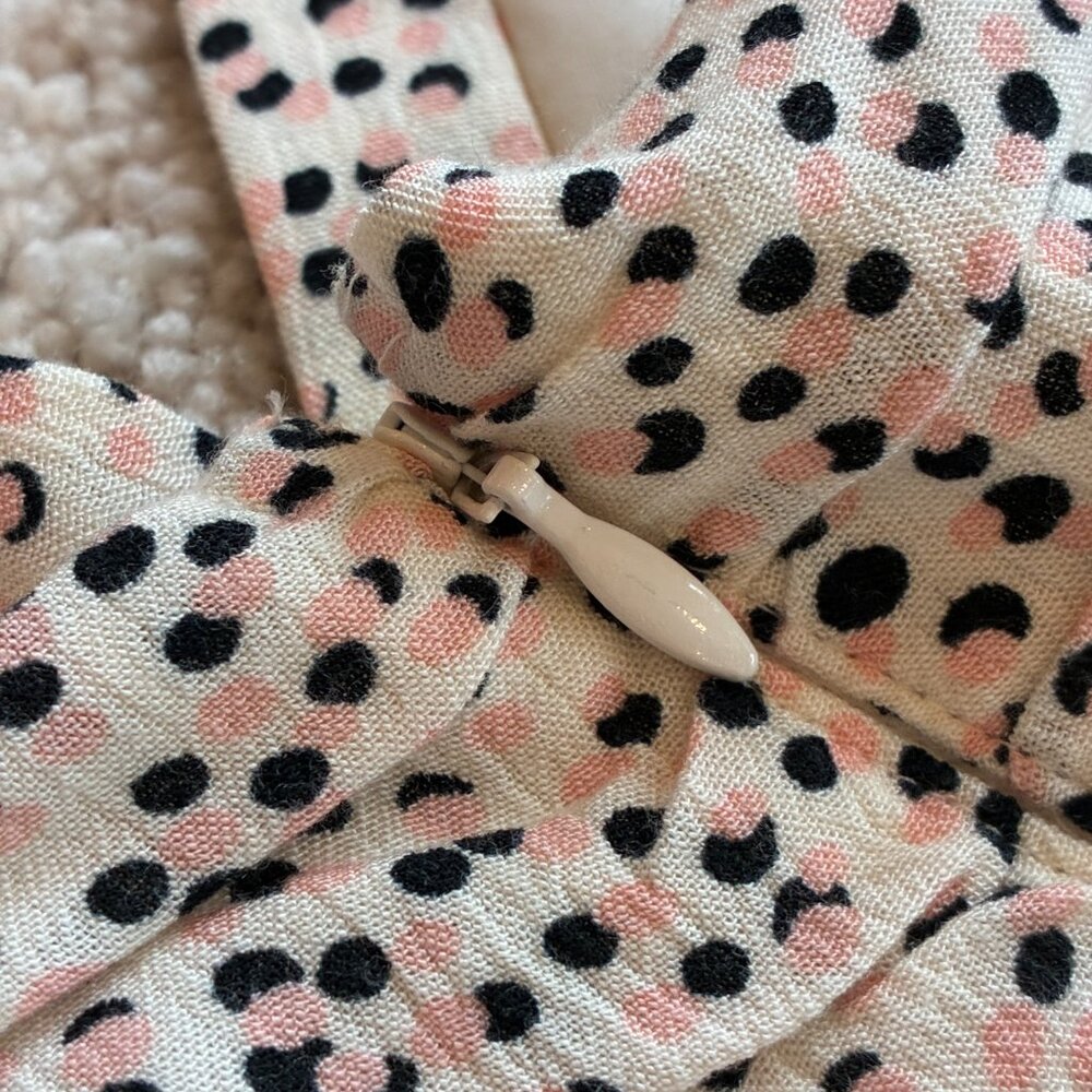 Express Cream/Black/Pink Adjustable Straps Maxi Summer Dress - Picture 10 of 15